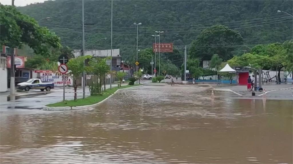 巴西聖保羅州暴雨「洪水山崩」　累計４０人讓命、數十人失蹤