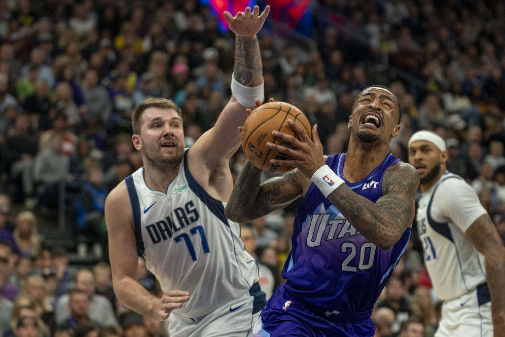 NBA(影)／東契奇狂攻37分獨木難撐大廈　陣容殘缺爵士送給獨行俠四連敗