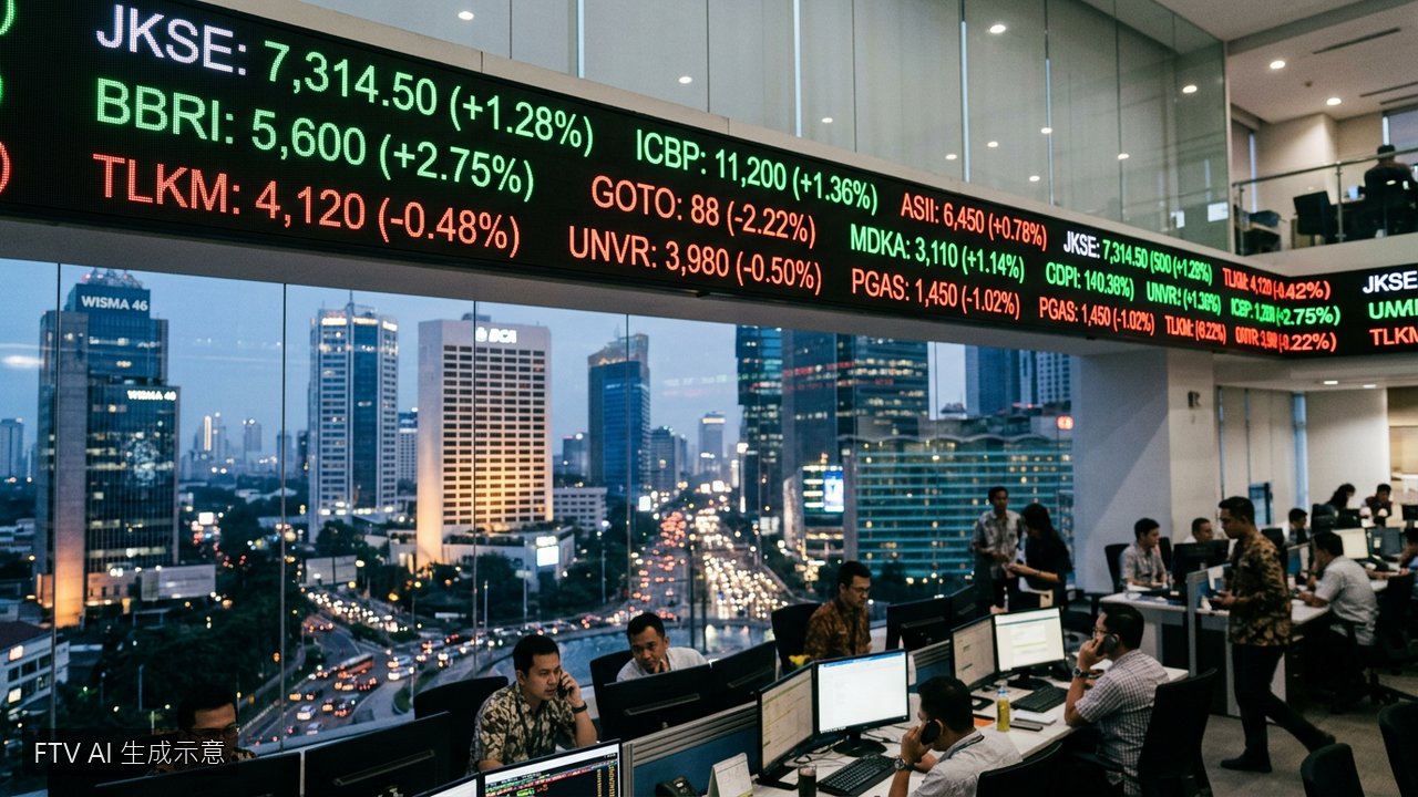富時羅素延後印尼股納入與分類調整　至少推遲至12月