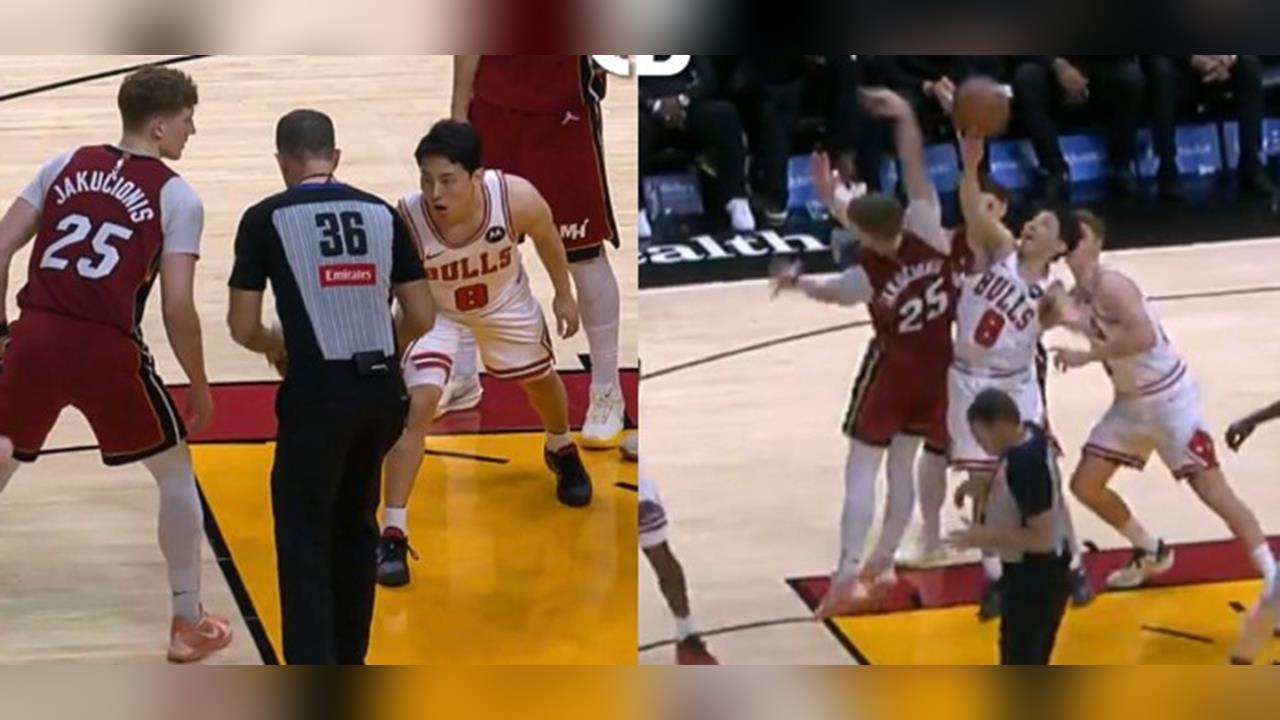 NBA(影)／173公分跳球也能跳贏196公分！小巨人河村勇輝初登場公牛就贏球