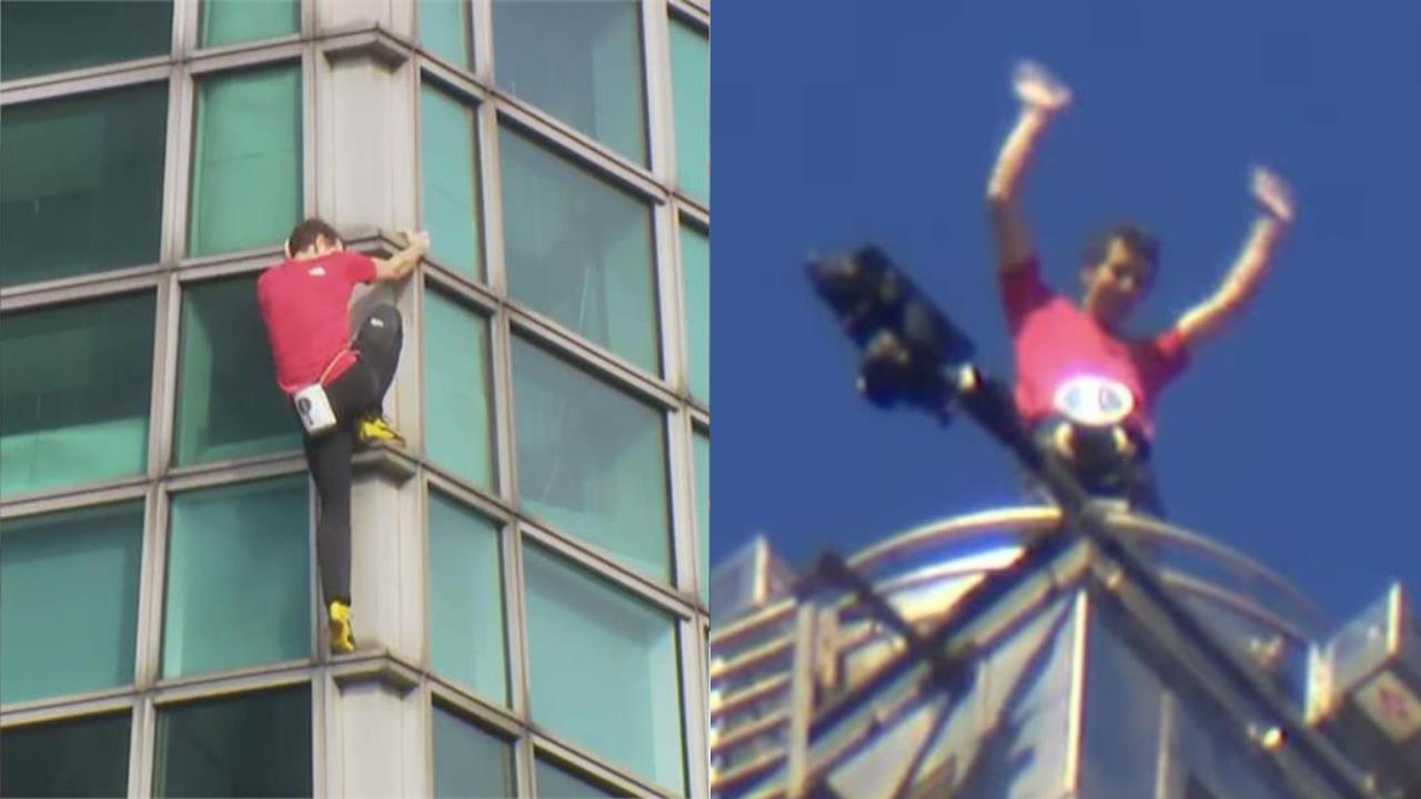 霍諾德攀台北101「經精準計算」！氣象公司曝內幕：總部1個月前就聯繫我們