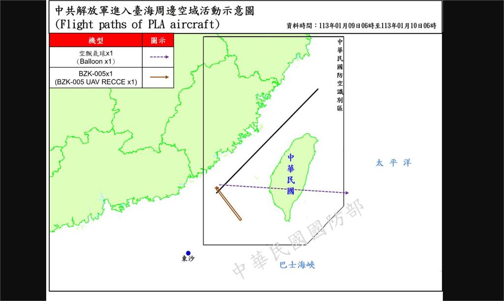 快新聞／發射衛星後不到1小時　又有中國空飄氣球「飛在南台灣上空」