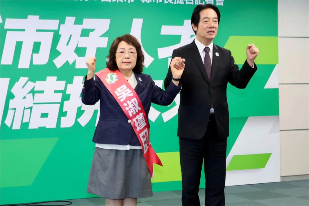 吳淑瑾「代夫出征」戰澎湖　賴清德曝陳光復病況：必要但不捨的決定