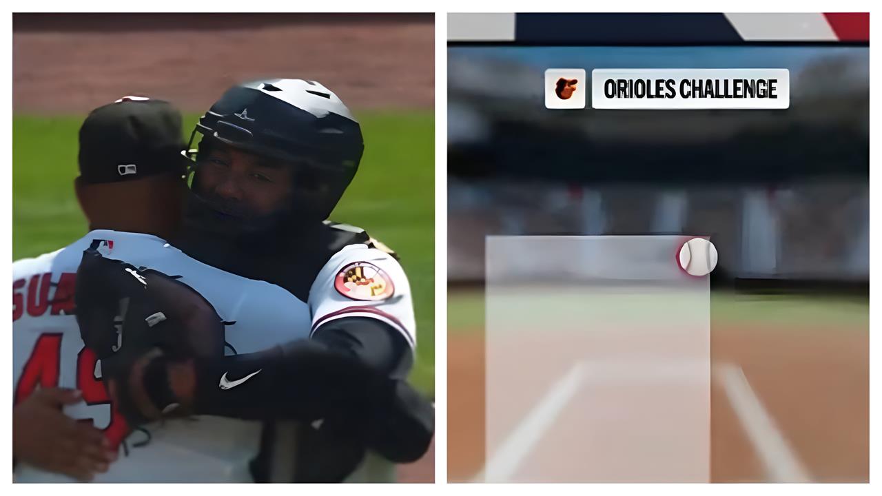 MLB(影)／史上首見的結束劇本！捕手挑戰主審改判成「再見ABS三振」全場歡呼