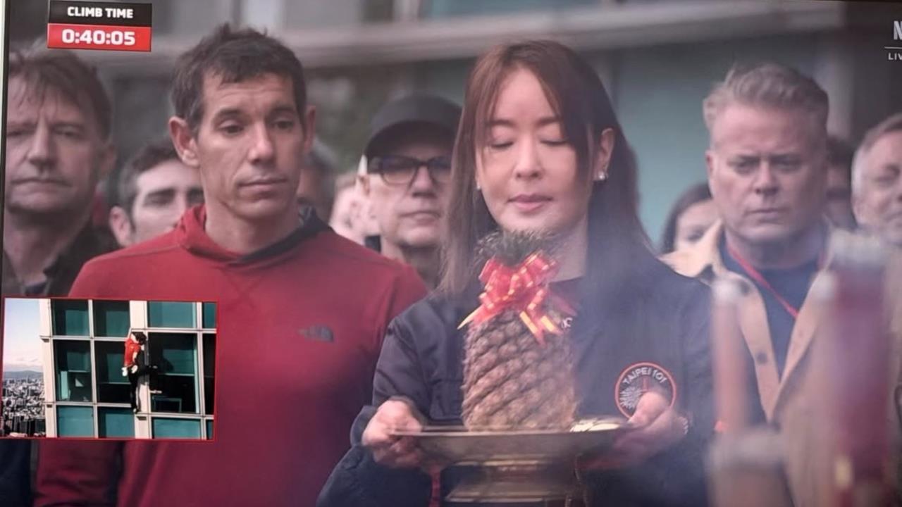 綜合(影)/沒花半毛錢卻花101%力氣!賈永婕揭攀登台北101「艱難抗天」網狂讚