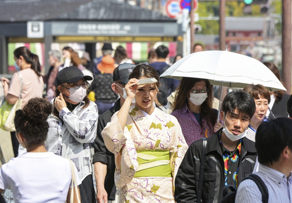 睽違30年！　5月中現「猛暑日」　日本揖斐川町達35.1度