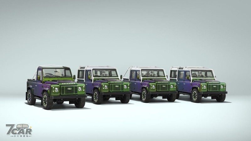 一次四輛、耗時近 400 小時烤漆　單一藏家委託之 Defender V8 定制套裝正式亮相