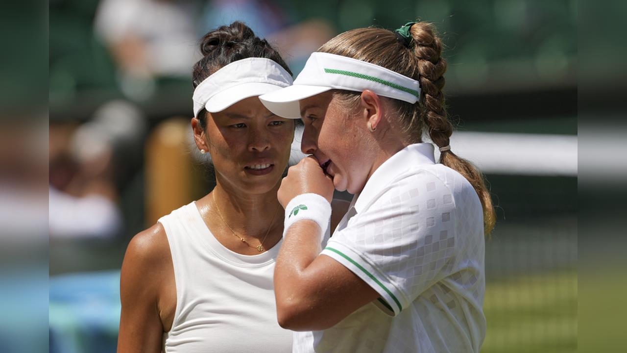 網球／台灣一姊超讚！40歲「百搭天后」謝淑薇鏖戰三盤勝頭號種子闖杜哈決賽拚冠