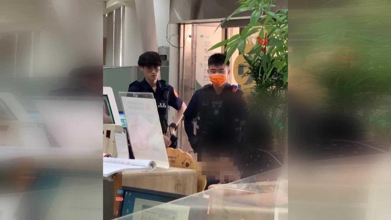 南投婦「持菜刀」闖銀行 稱存款少4千大鬧遭警制伏