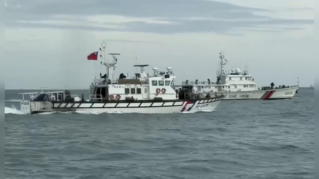 快新聞／台灣、中國海上交鋒！4海警船闖金門限制水域　海巡強勢驅離「對峙2小時」