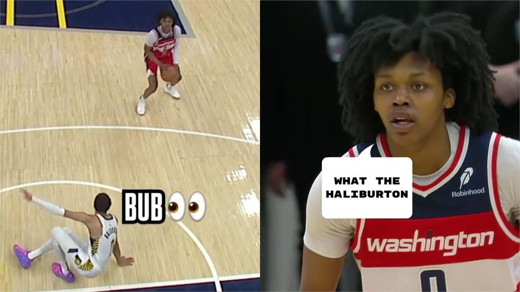 NBA(影)／預約年度腳踝終結者　巫師菜鳥晃飛溜馬主控再噴：什麼哈利波特？