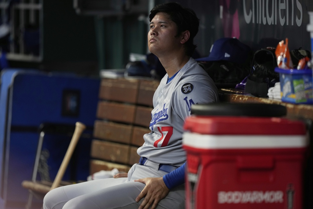 MLB(影)/大谷先發無預警退場!連6壞球+2暴投道奇說是「這原因」