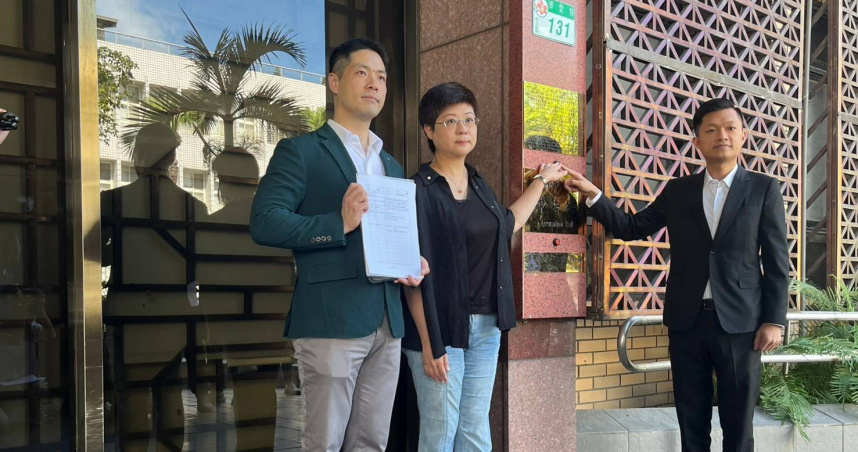 新竹雙罷發言人林志潔到北檢按鈴申告　正式向藍營立委鄭正鈐宣戰！