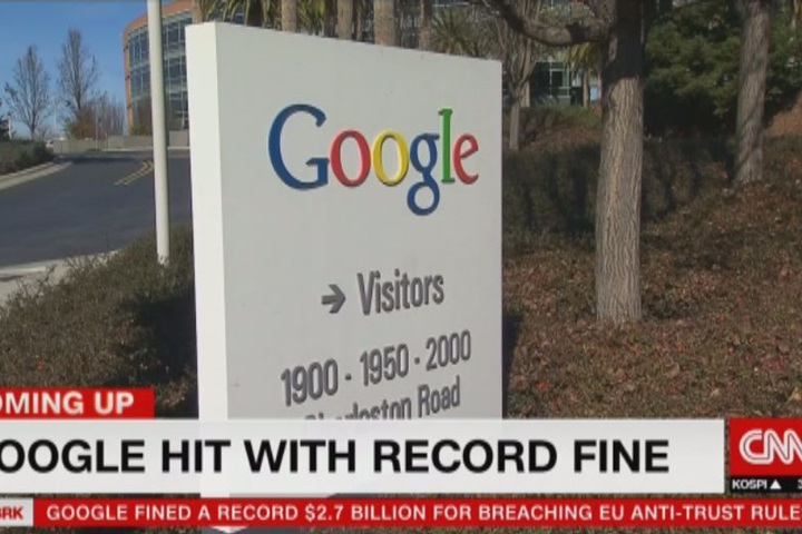 創紀錄！Google壟斷市場 <em>歐盟</em>重罰820億台幣