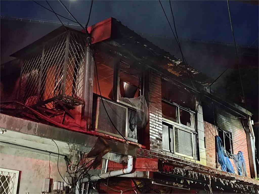 快新聞／淡水民宅大火　釀一死一傷悲劇