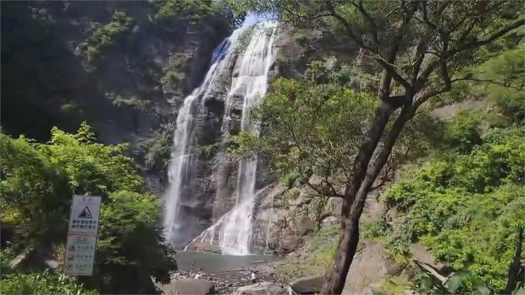 卡悠峰瀑布山崩嚇壞遊客　公所宣布無限期休園