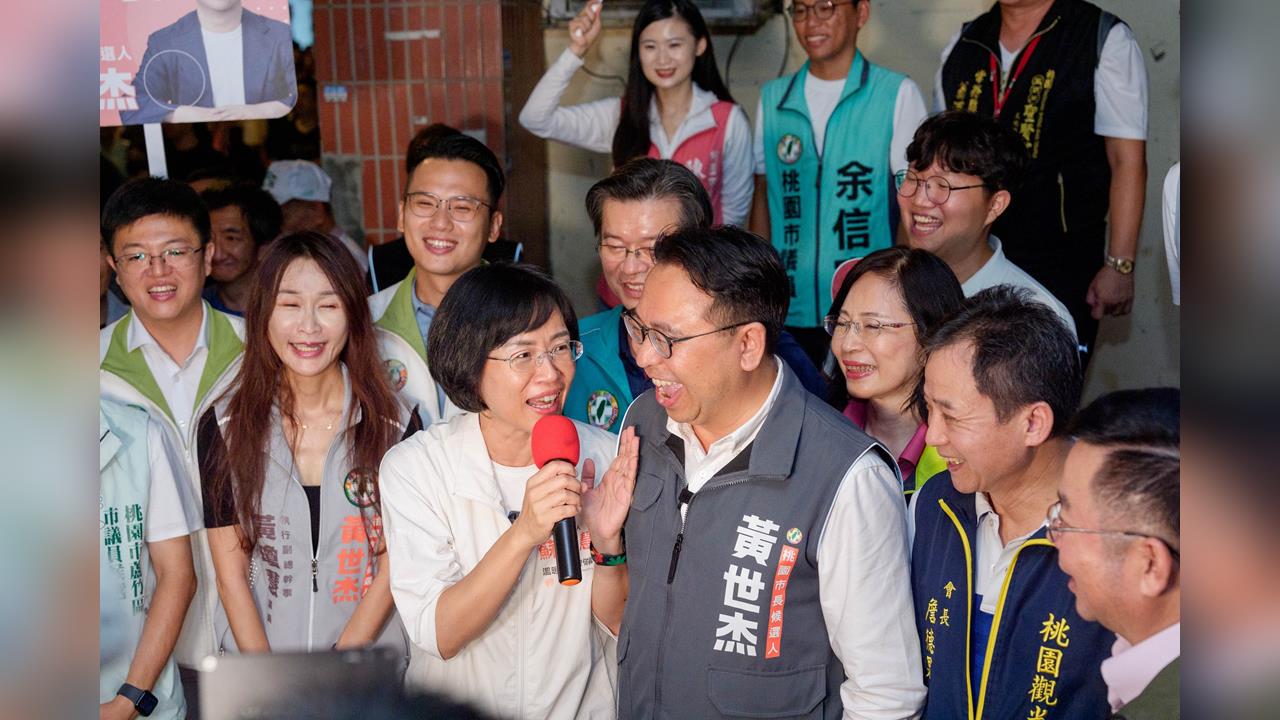 「洋流慧聚」抵桃園！ 黃世杰湧外部聲量、交會在地認同衝高選情