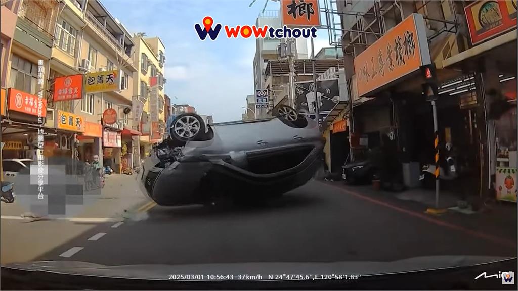 竹市南大路死亡車禍畫面曝光　疑死者家屬控訴駕駛毫無歉意