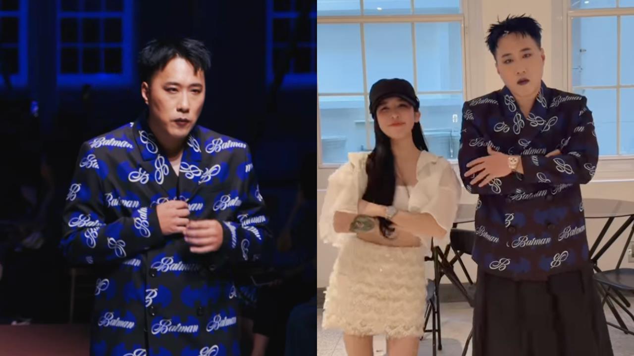 余祥銓走秀重摔「少一塊肉」！老婆發文紀錄　網笑虧：看起來蠻像趙正平