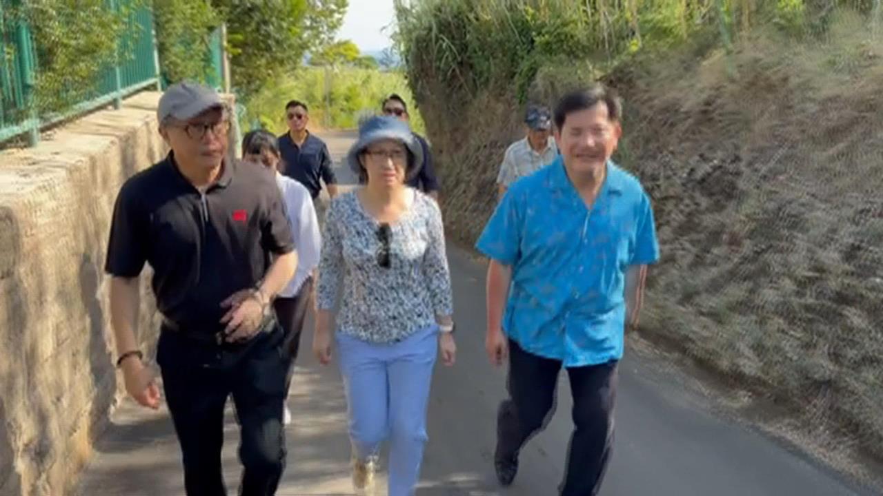 中共情蒐? 蕭美琴訪義演講 可疑亞洲子女闖管制區