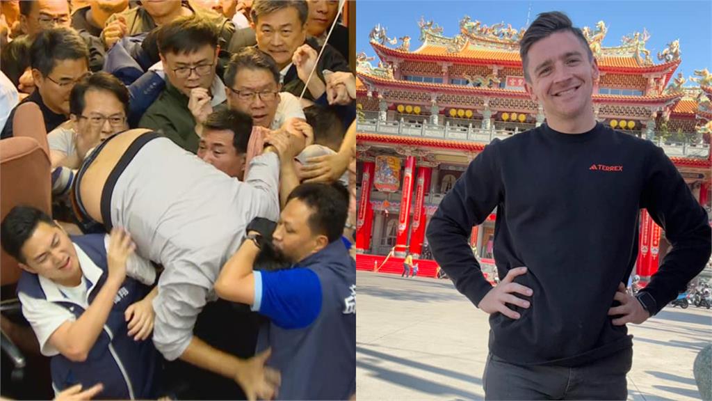 愛台外籍YTR遭炎上！稱「立院在玩職業摔角」粉絲怒喊退訂…急下架影片止血