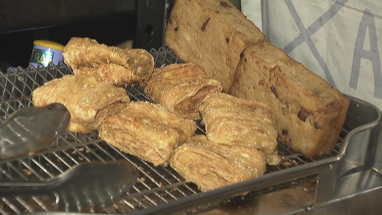 刈包沒肉也好吃? 素食小夜市首度攻佔南港 老饕排長龍