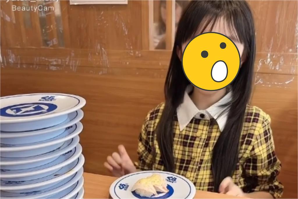 日本壽司小女孩超萌！吃貨影片「秒吸2.5萬人追蹤」網狂喊：太仙了