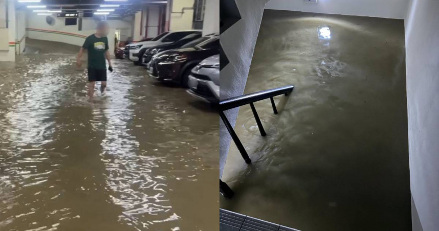 蘇澳煙波飯店地下室「30台車泡水」！　宜蘭釣蝦場淹成泡腳池