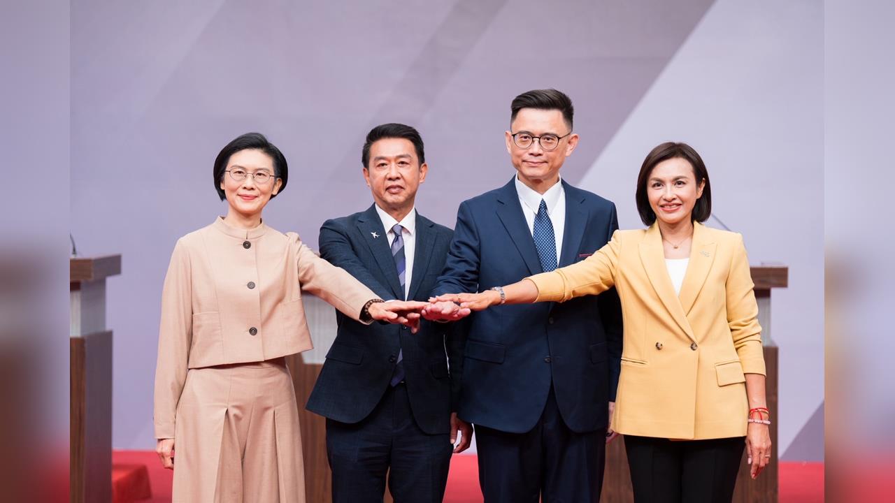 快新聞／提名政見會交鋒！陳敏鳳追問「脫黨參選」　僅林岱樺未正面回應