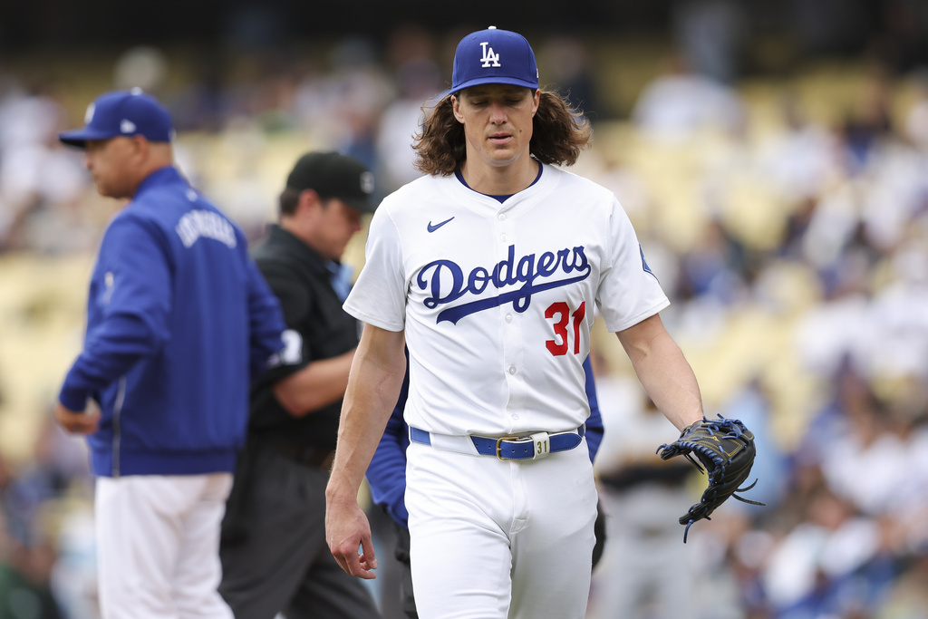 MLB(影)／僅投1局就退場恐進傷兵名單　道奇強投：這令我相當挫折