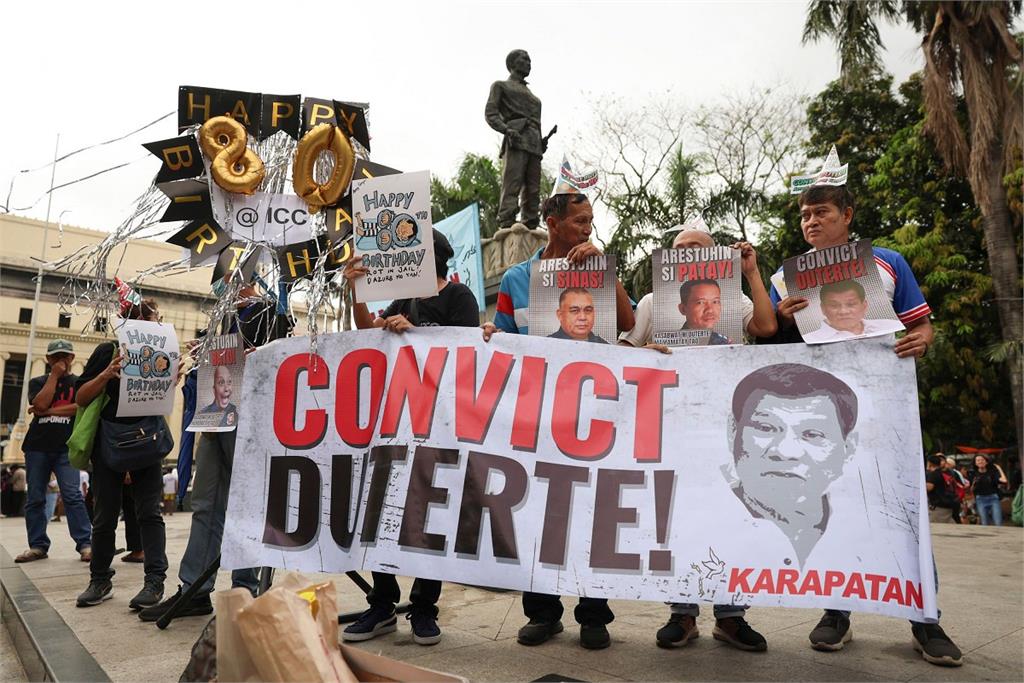 鐵腕掃毒釀數千死　菲前總統杜特蒂遭關押逾1年後聲請釋放遭駁回