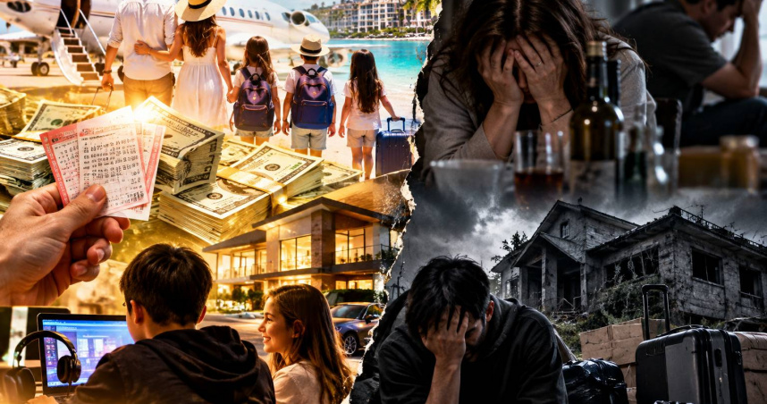 窮到一夜擁11億！14年後全家破產　兒悲嘆：寧願沒中獎