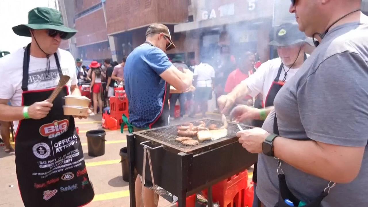 南非傳統文化日３千人同時烤肉　挑戰金氏世界紀錄、募款做公益