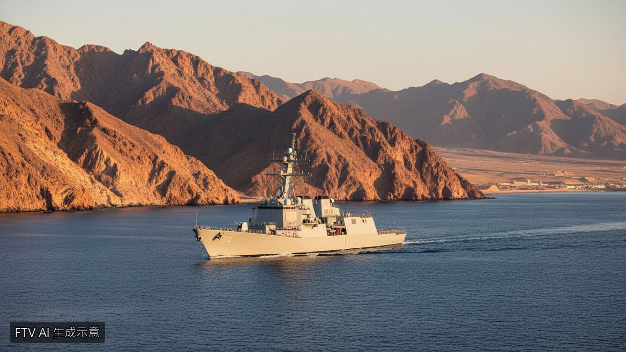 美軍飛彈驅逐艦穿越荷莫茲海峽　挺進阿拉伯灣執行自由計畫