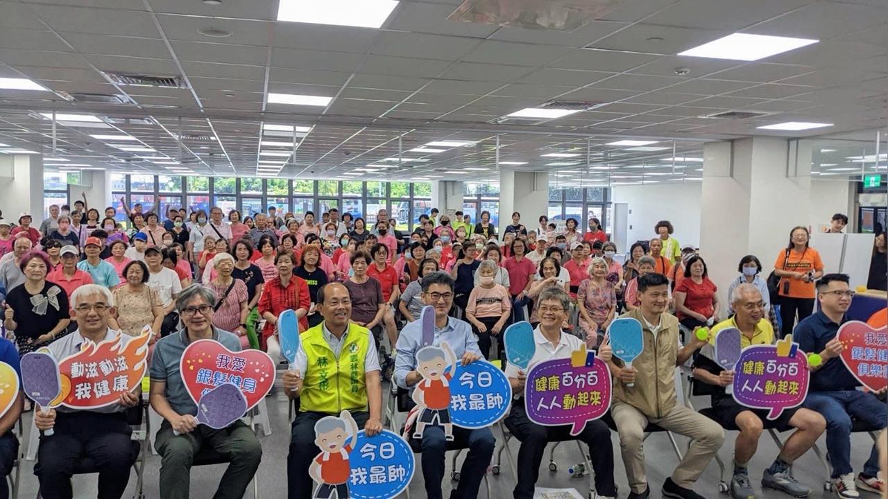 綜合／揮出新活力！全民運動署攜手國衛院推廣匹克球 引導樂齡運動新風潮