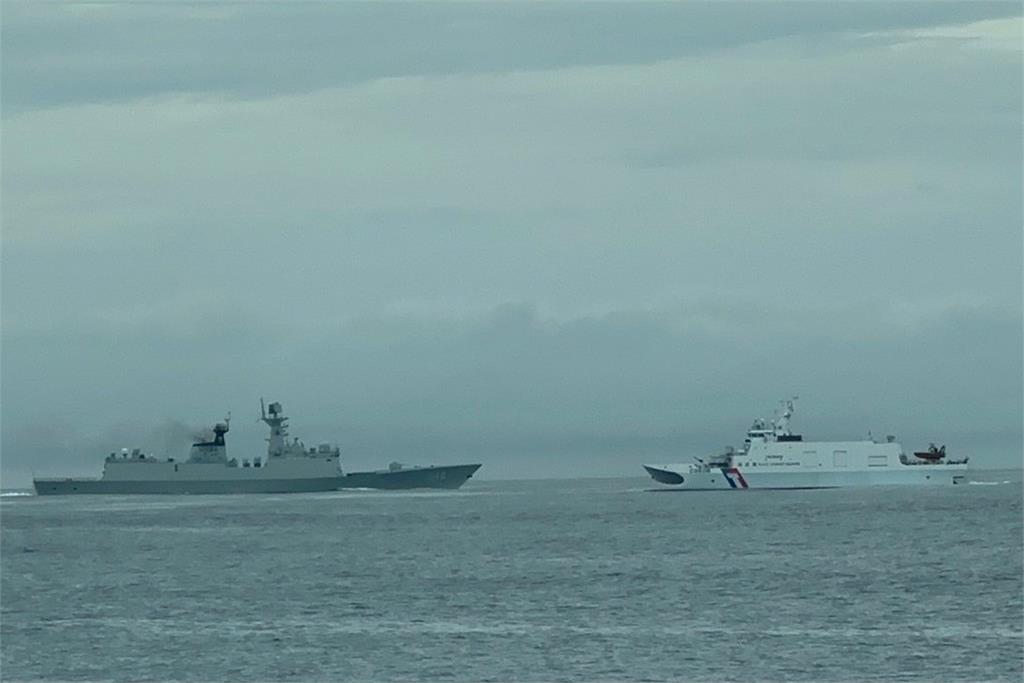 快新聞／國軍、海巡署嚴密監控與驅離　雄二雄三也進駐台中