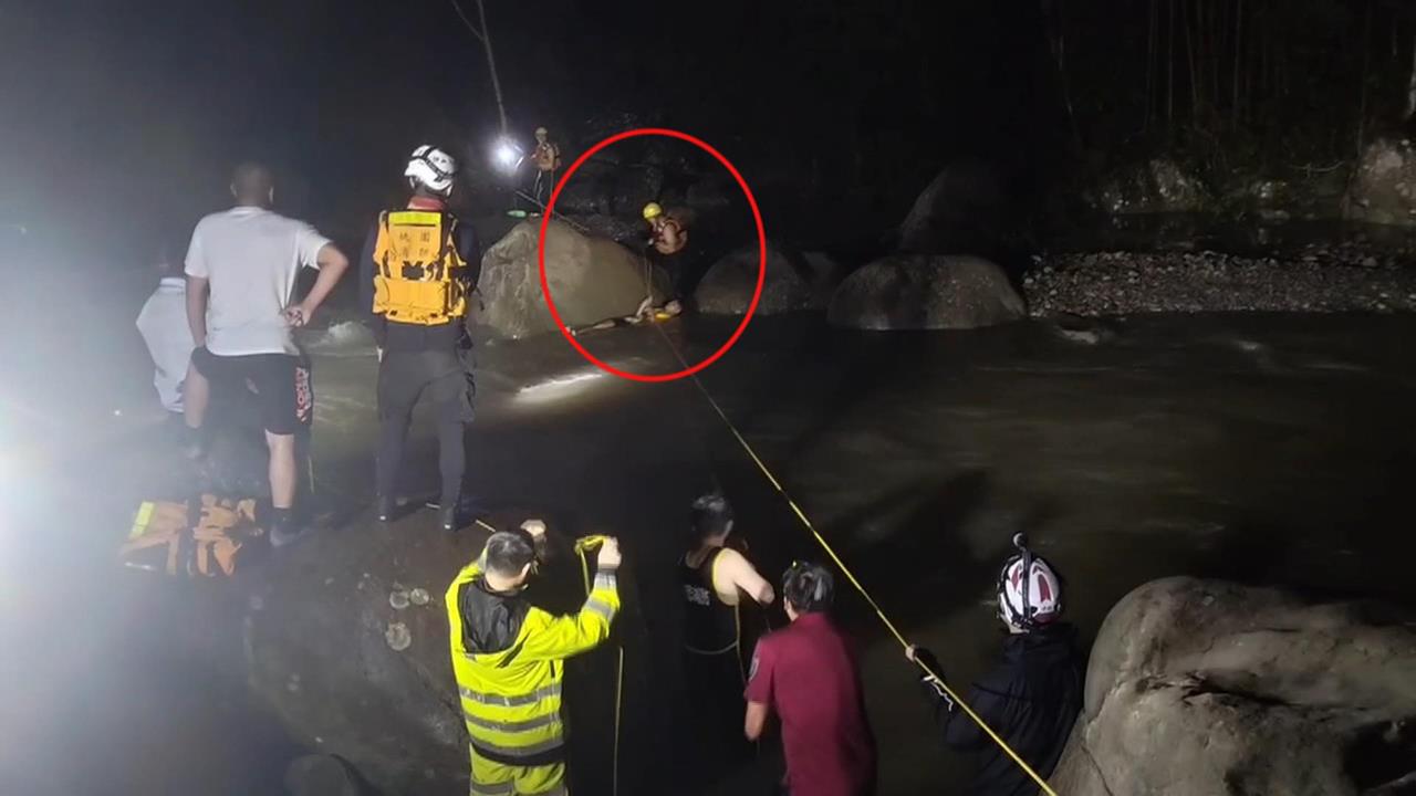 山區午後雷雨溪水暴漲　桃園復興2天18遊客受困