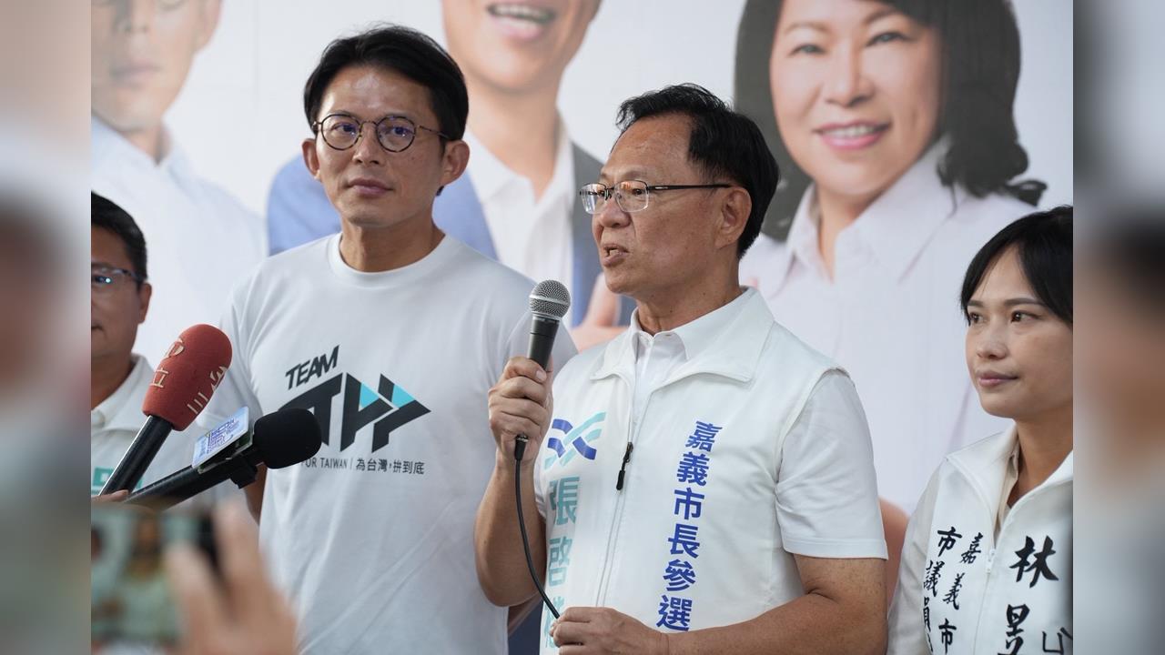 快新聞／真不會破局？嘉義藍白共挺張啓楷　黃國昌喊「這句」撐腰