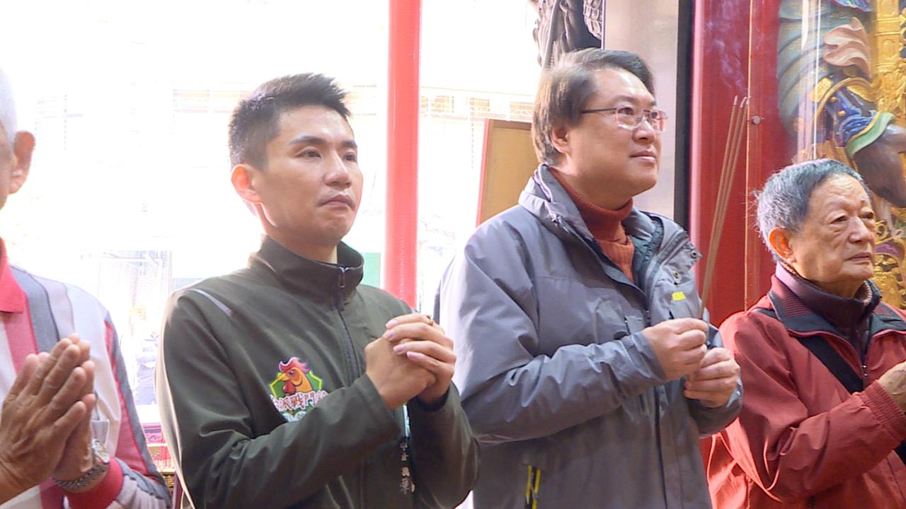 王世堅力挺子弟兵賴俊翰　把握初選民調最後黃金週