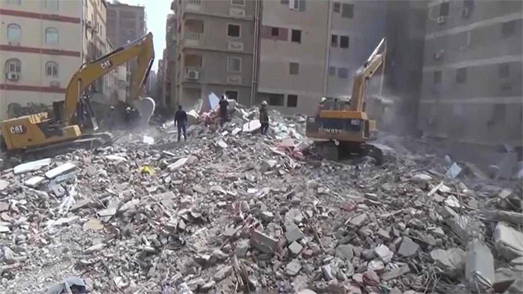 開羅近郊住宅大樓倒塌 至少18死24傷