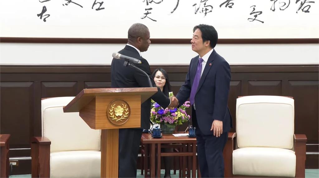快新聞/多次挺台灣!友邦海地外長率團訪台 賴清德盼兩國強化合作