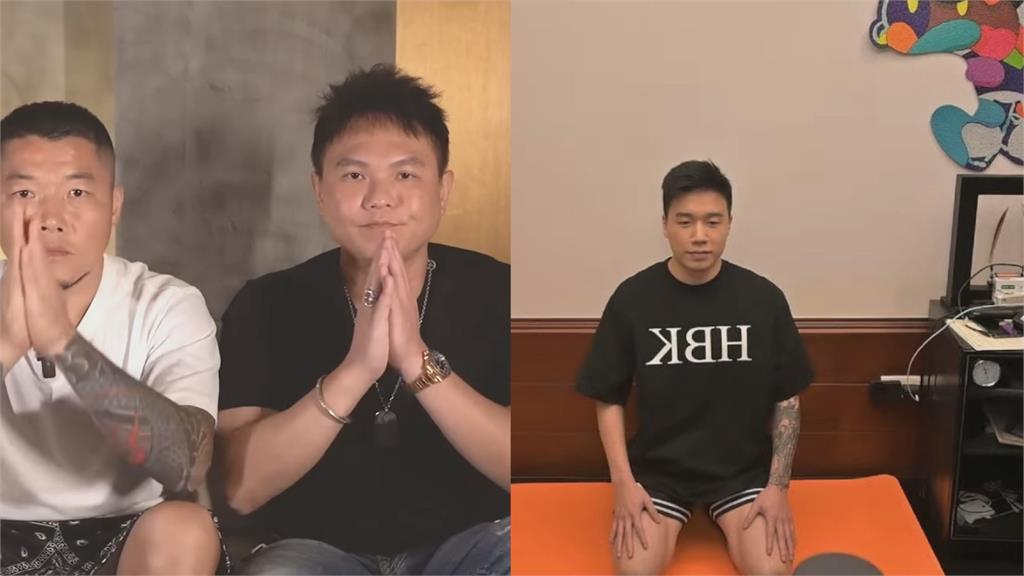 Toyz向超哥下跪致歉4度磕頭　解釋鏡頭外炸雞「一口接一口」真相