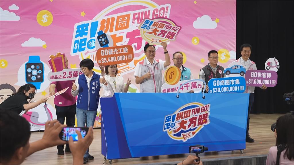 桃園市推產業聯合行銷活動　獎金、禮品現場抽！