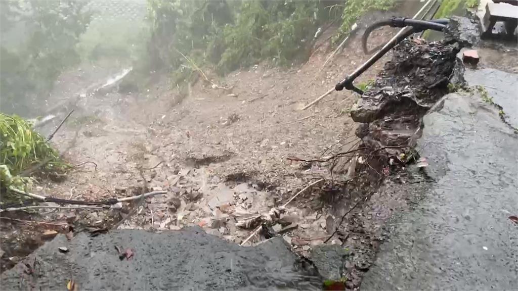 大雨沖刷溫泉飯店地基遭掏空　員工全數提早撤出