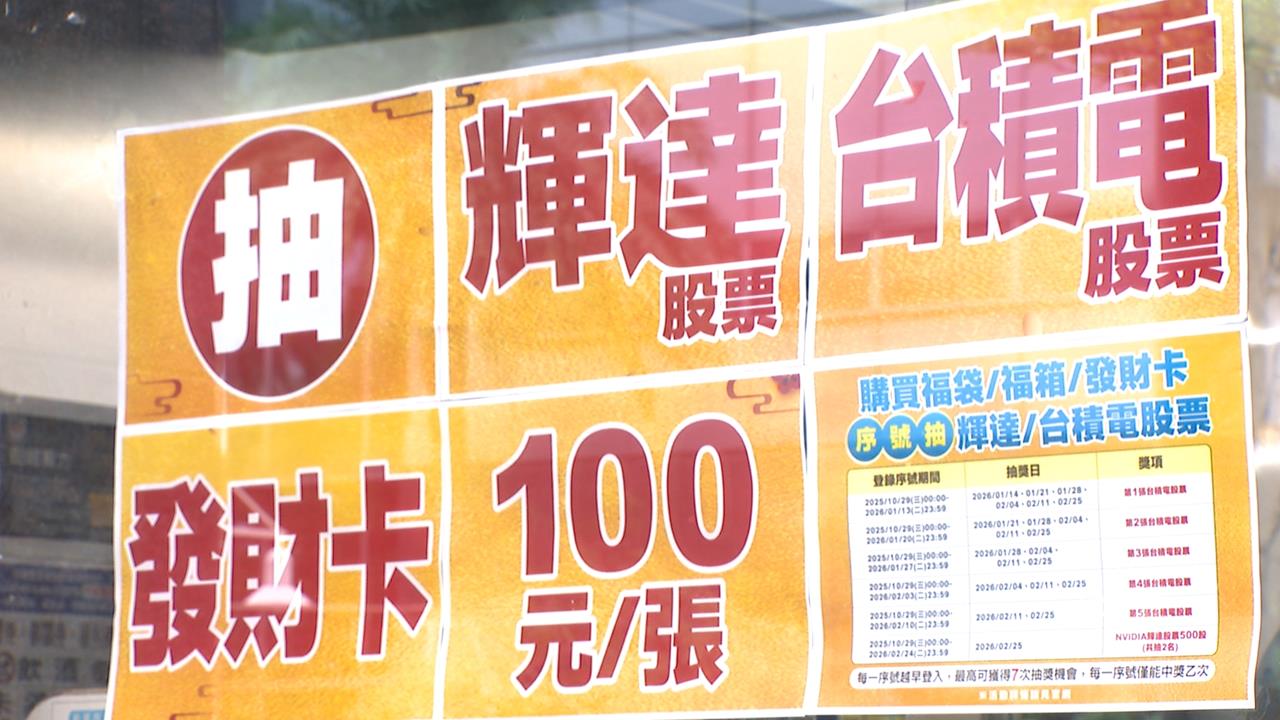 四大超商搶歲末商機！　祭保時捷、黃金、台積電股票夢幻大獎