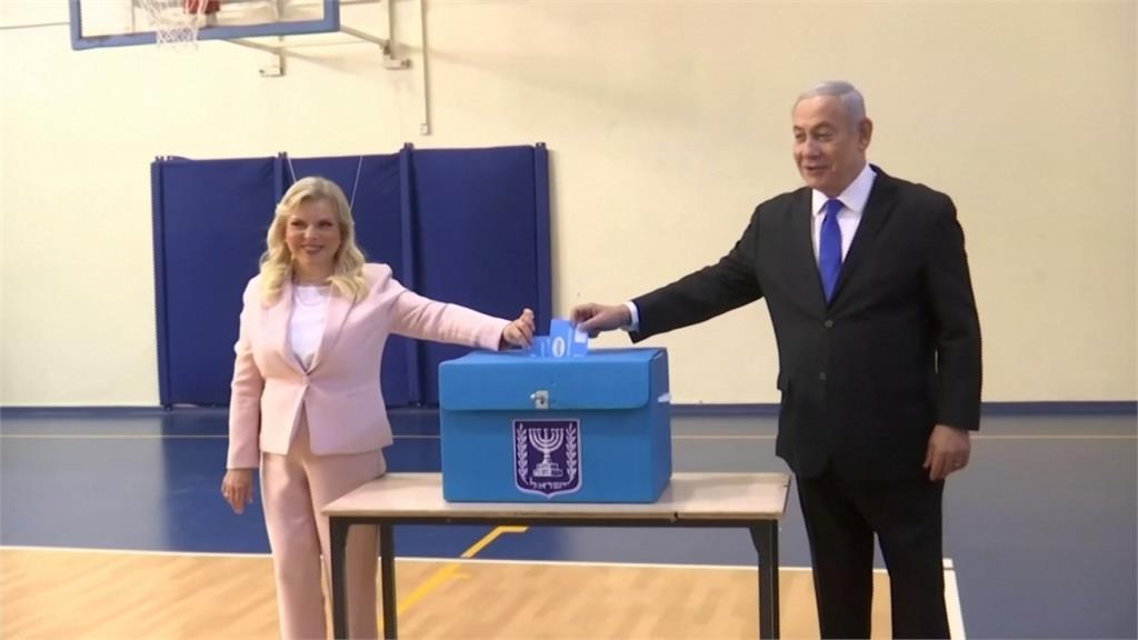 以色列大選登場 得票結果難分勝負