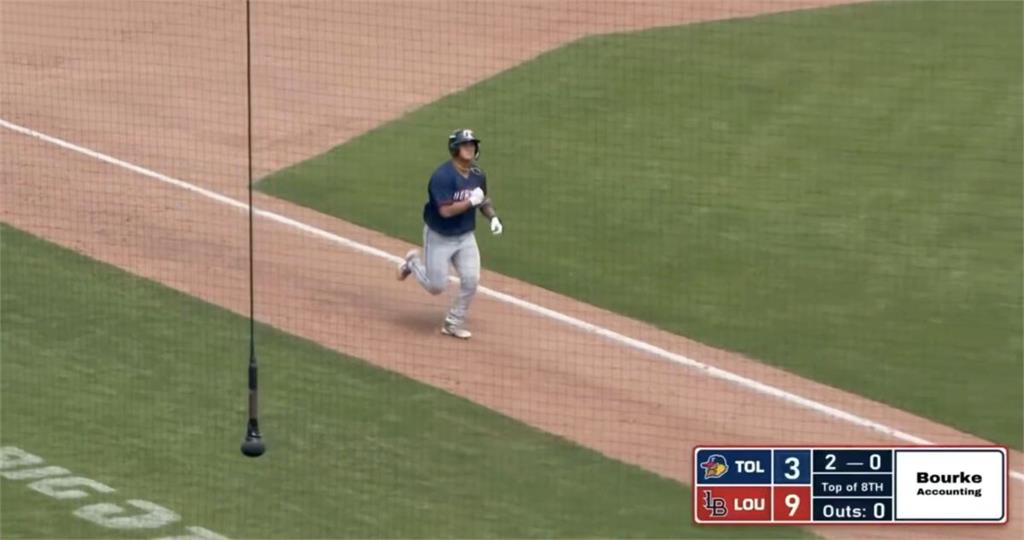 台灣怪力男「李灝宇」首轟出爐　鎖定3A火球男速球開轟