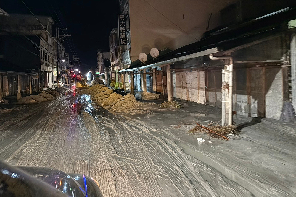 花蓮光復鄉災情慘　1樓全毀淤泥滿到2樓畫面曝光