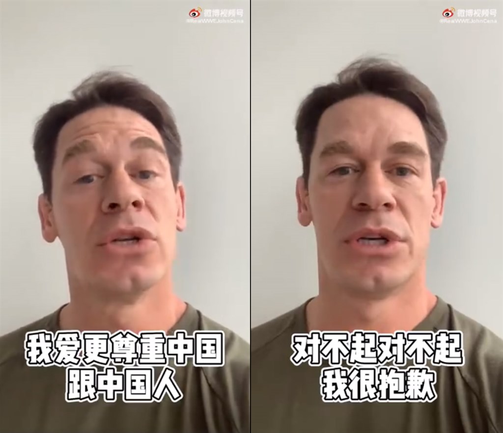 John Cena宣傳玩命關頭9稱台灣是國家　引中國網友不滿後道歉