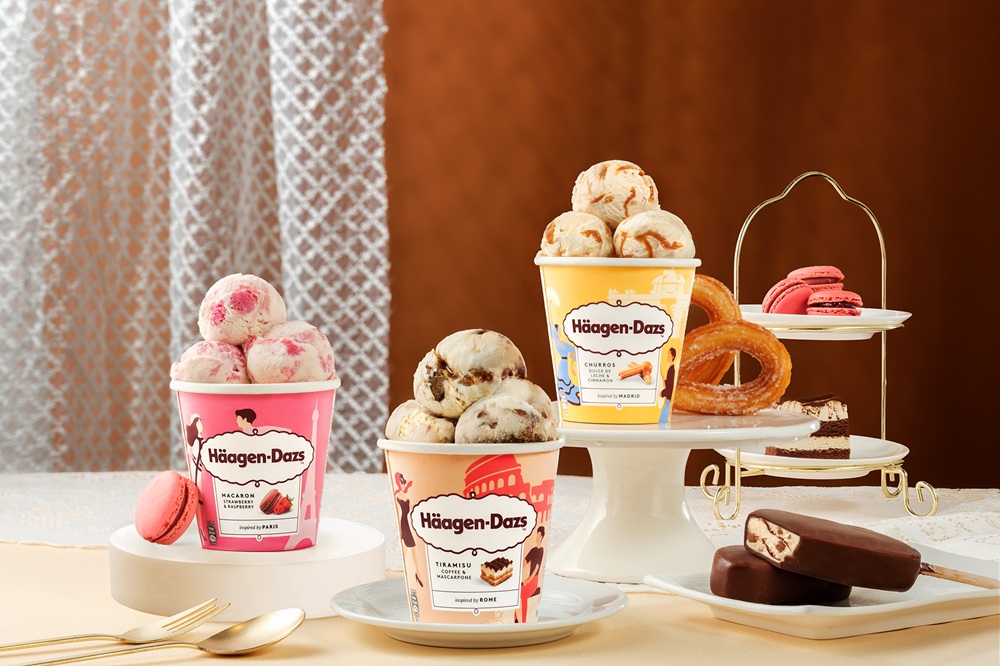 Häagen-Dazs邀您一口啟程,展開一場歐洲風味的甜蜜旅行